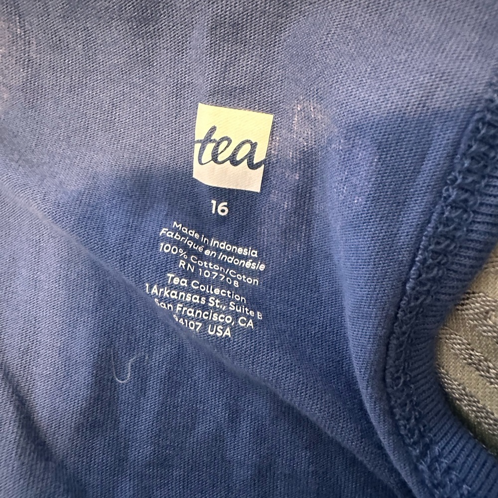 Tea Collection Girls Size 16 Romper